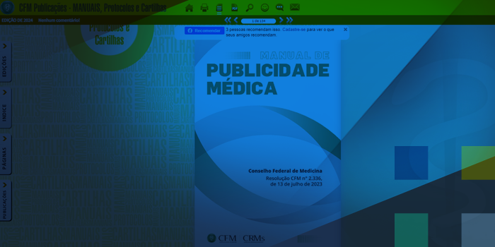 Novo Manual da Publicidade Médica é lançado durante o I ENCM 2024